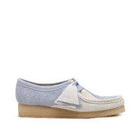 Clarks Wmns Wallabee Cloud Grey Combi (Grey)