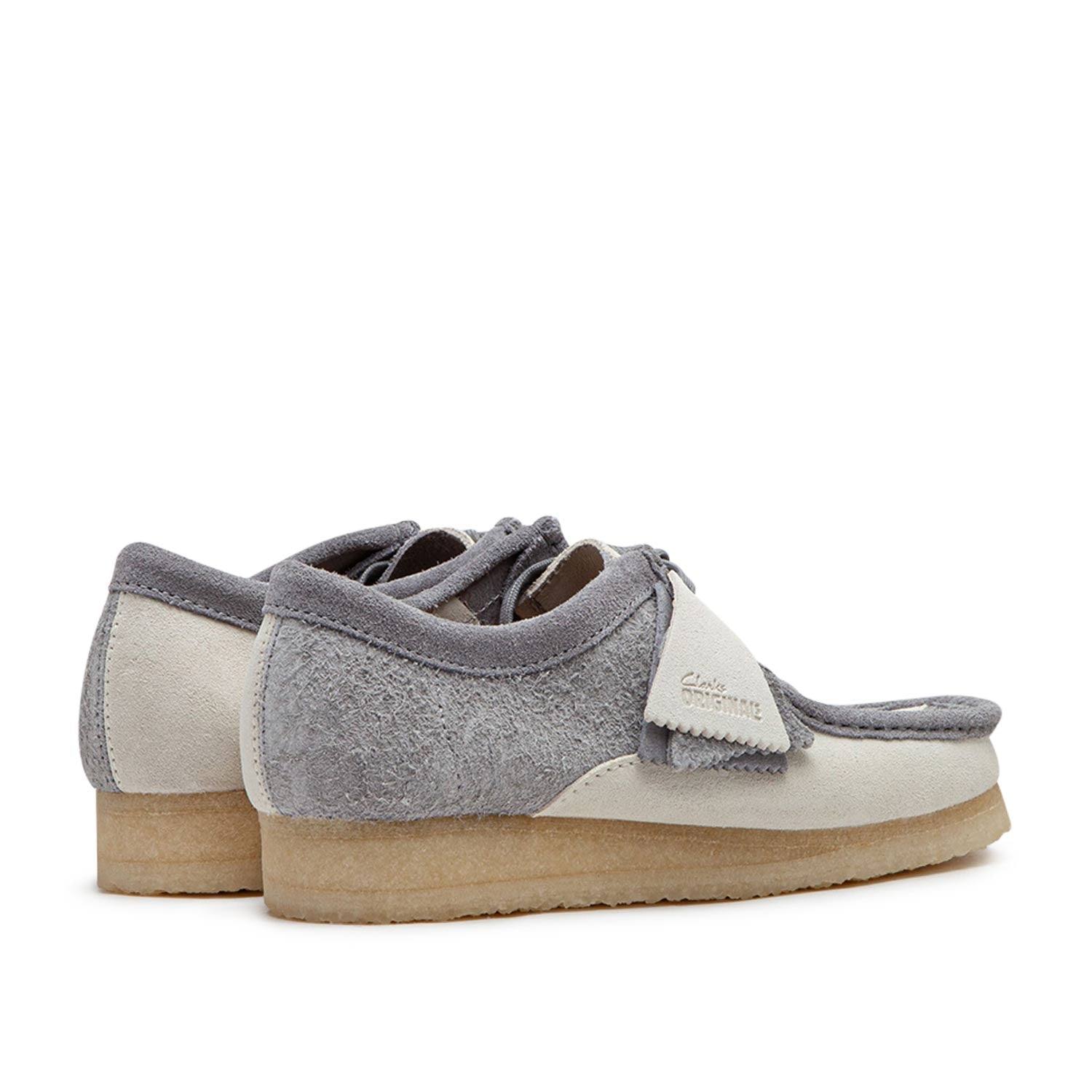 Clarks Wallabee (Grau / Creme)  - Allike Store