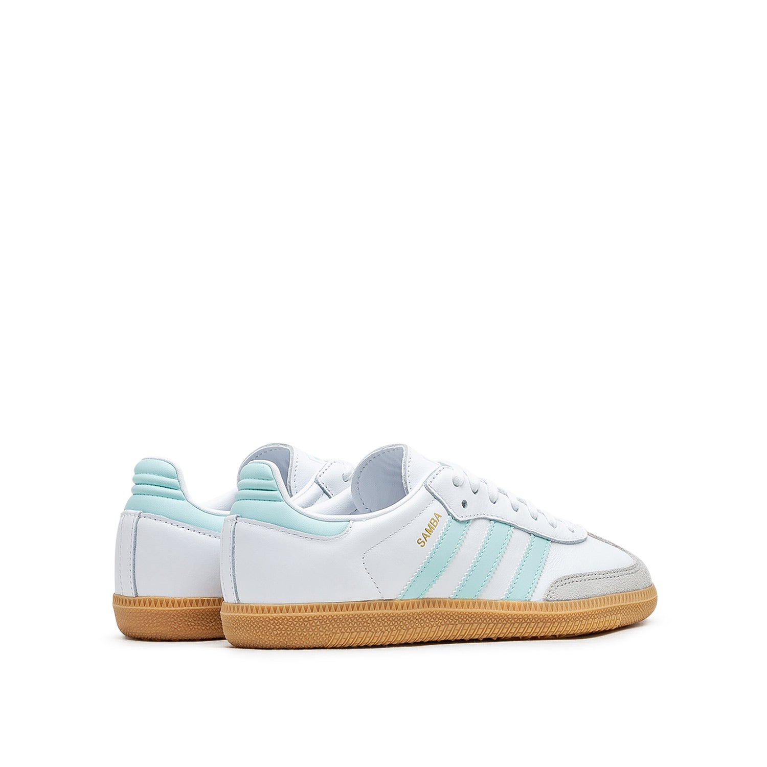 adidas JUNIOR Samba OG (Weiss / Hellblau) - Allike Store