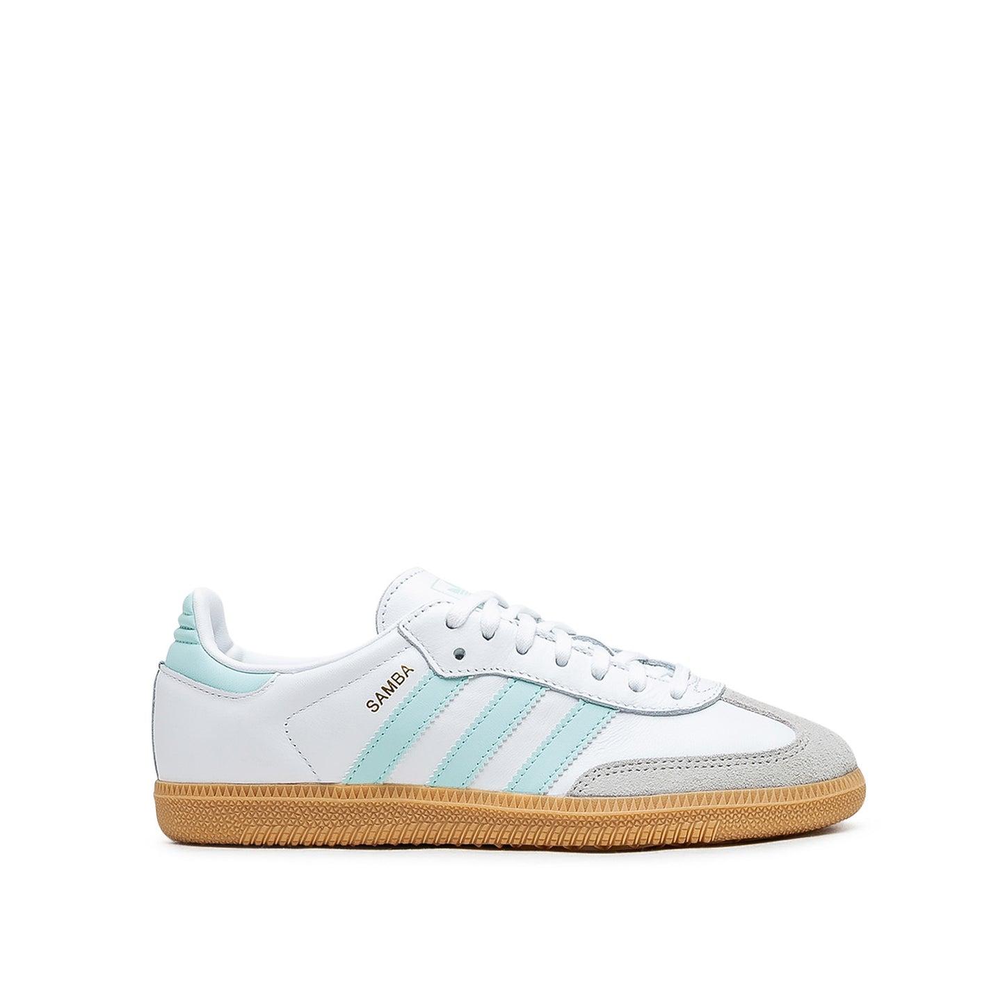 adidas JUNIOR Samba OG (Weiss / Hellblau) - Allike Store