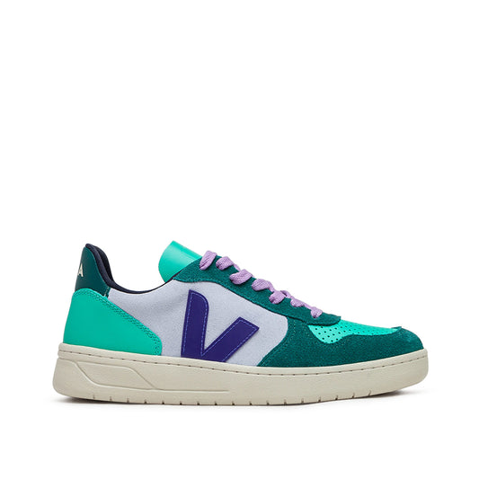 Veja WMNS V-10 Leather (Blau / Weiss)  - Allike Store